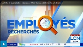Employés recherchés - Entrevue TVA Nouvelles