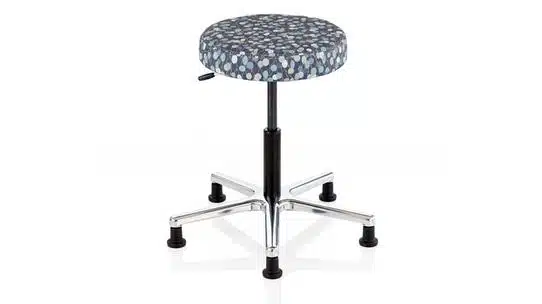 United Chair - Tabouret médical - Tabouret médical / D63-E1-COV-SW-SCL-PCB-BGL / Tabouret