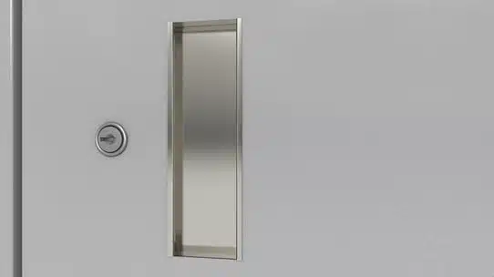 Lacasse - Mobilier de rangement en métal - Mobilier de rangement en métal / Poignée R / Aluminium