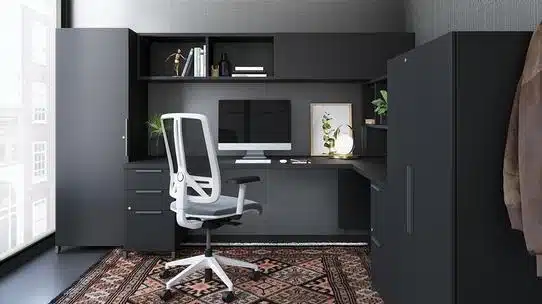 United Chair - Radiance - Radiance / RA13-E2-MRD-COM-SYN-P-WAB-HDW-W3D8 / Management Chair
