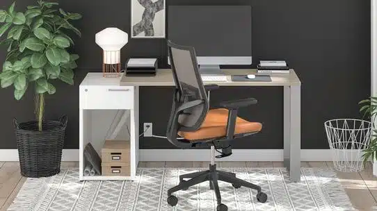 Lacasse - C.A. - Mobilier télétravail - C.A. POSTE TÉLÉTRAVAIL 01