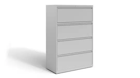 Lacasse - Mobilier de rangement en métal - Mobilier de rangement en métal / RIRFS-183654LF4 / P44 / Classeur latéral en métal