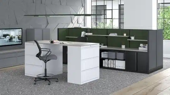 Lacasse - Mobilier de rangement en métal - Mobilier de rangement en métal / Plan 02