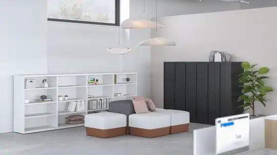 Lacasse - Mobilier de rangement en métal - Mobilier de rangement en métal / Plan 03