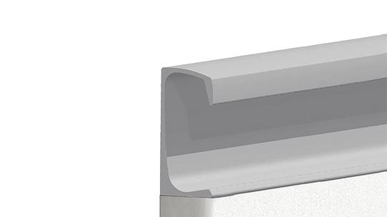 Neocase - Chambres de patients - Neocase / Poignée H / Aluminum anodisé