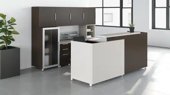Lacasse - Mobilier de réception - ReceptionFurniture_Quad-PlanXX_WGR-DCH