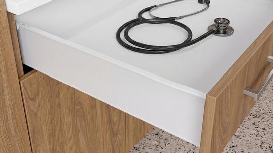 Neocase - Neocase - Metal drawer sides with concealed slides