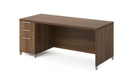 Lacasse - Quad - Quad / Q5NS-UF3072S / HZN / Bureau simple caisson