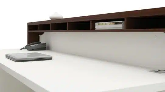 Lacasse - Mobilier de réception - Mobilier réception / Morpheo / Comptoir pleine façade
