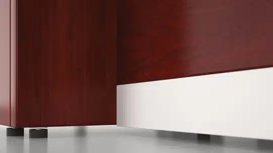 Lacasse - Mobilier de réception - Mobilier réception / Morpheo / Plaque coup de pied / Aluminium anodisé