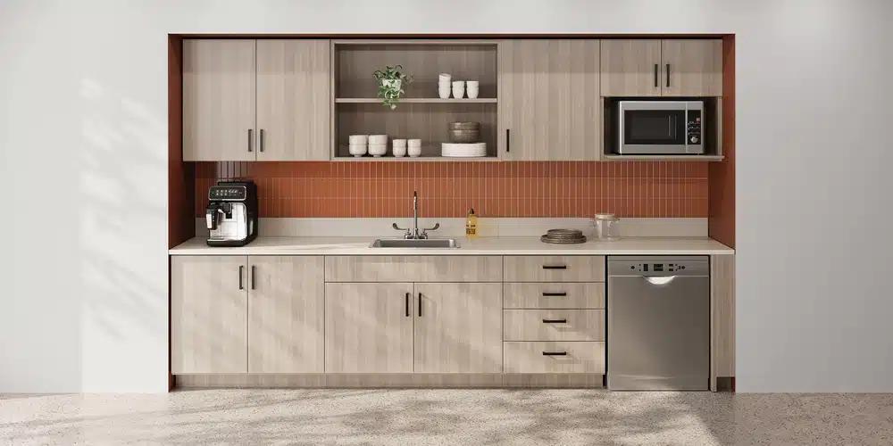 Espaces de repos, Armoires modulaires par Groupe Lacasse