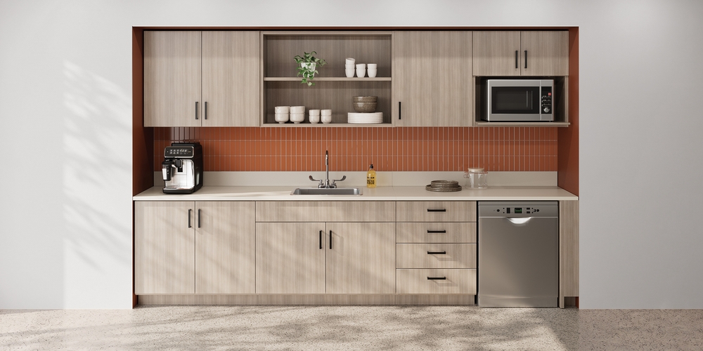 Espaces de repos, Armoires modulaires par Groupe Lacasse