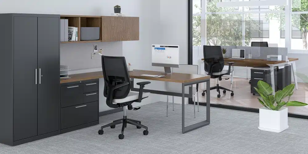Mobilier de rangement en m&eacute;tal, Rangement par Groupe Lacasse