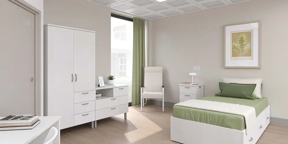 Chambres de patients, Chambres de patients par Groupe Lacasse