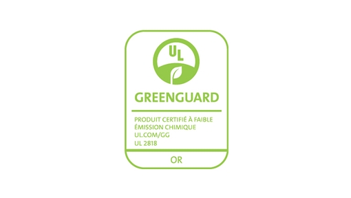 Certification GREENGUARD Or