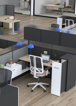 Inspirations de mobilier de bureau du Groupe Lacasse.